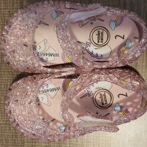 wonder nation baby girl sandles size 2
